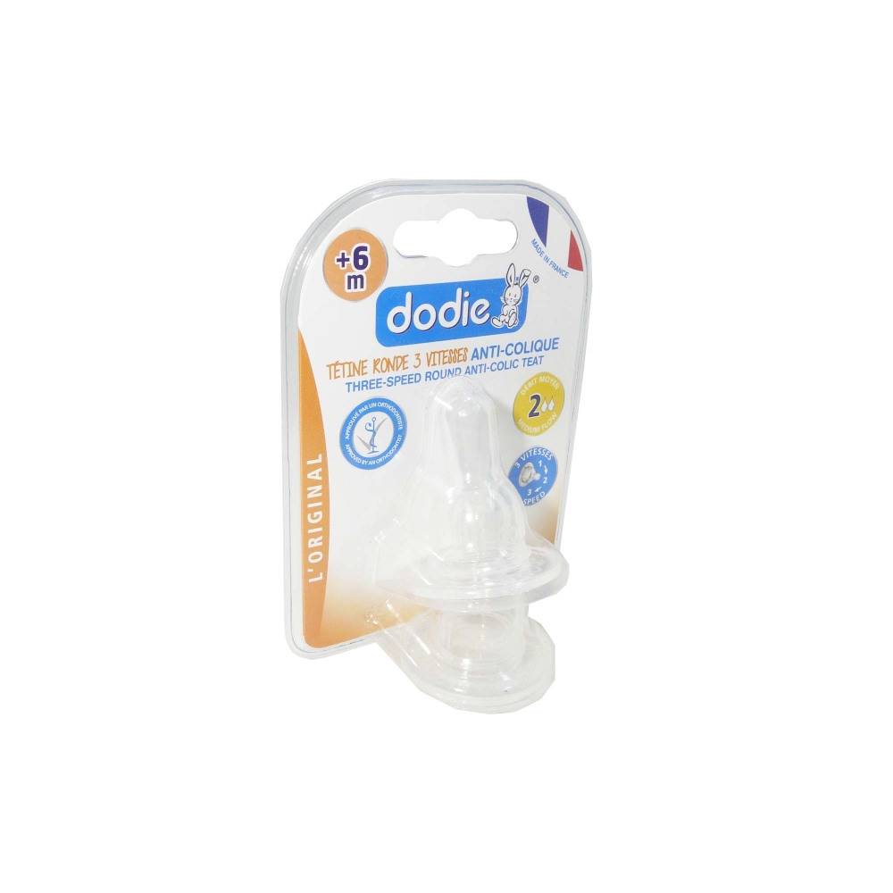 DODIE TETINE COL ETROIT +6M DEBIT 2 B/2