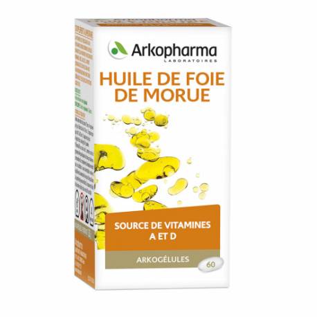 ARKOPHARMA HUILE DE FOIE DE MORUE GLE B/60
