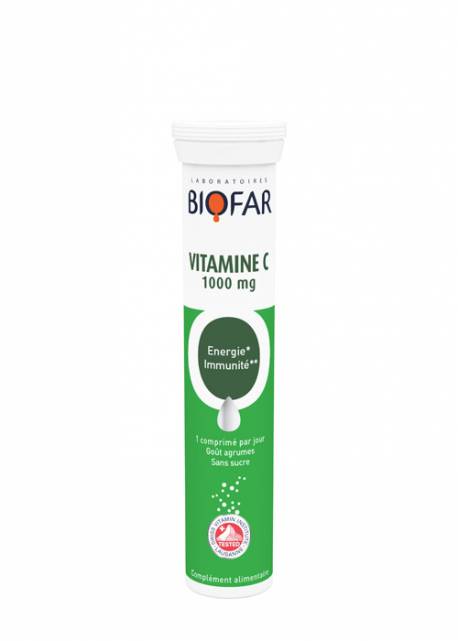 BIOFAR VIT C 1000 CPR EFF TB/20