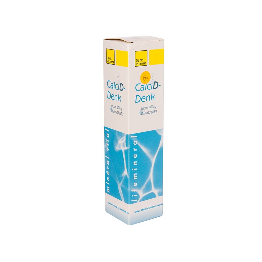 CALCI D DENK (CA1000MG/D3 880 UI) CP EFF B/20