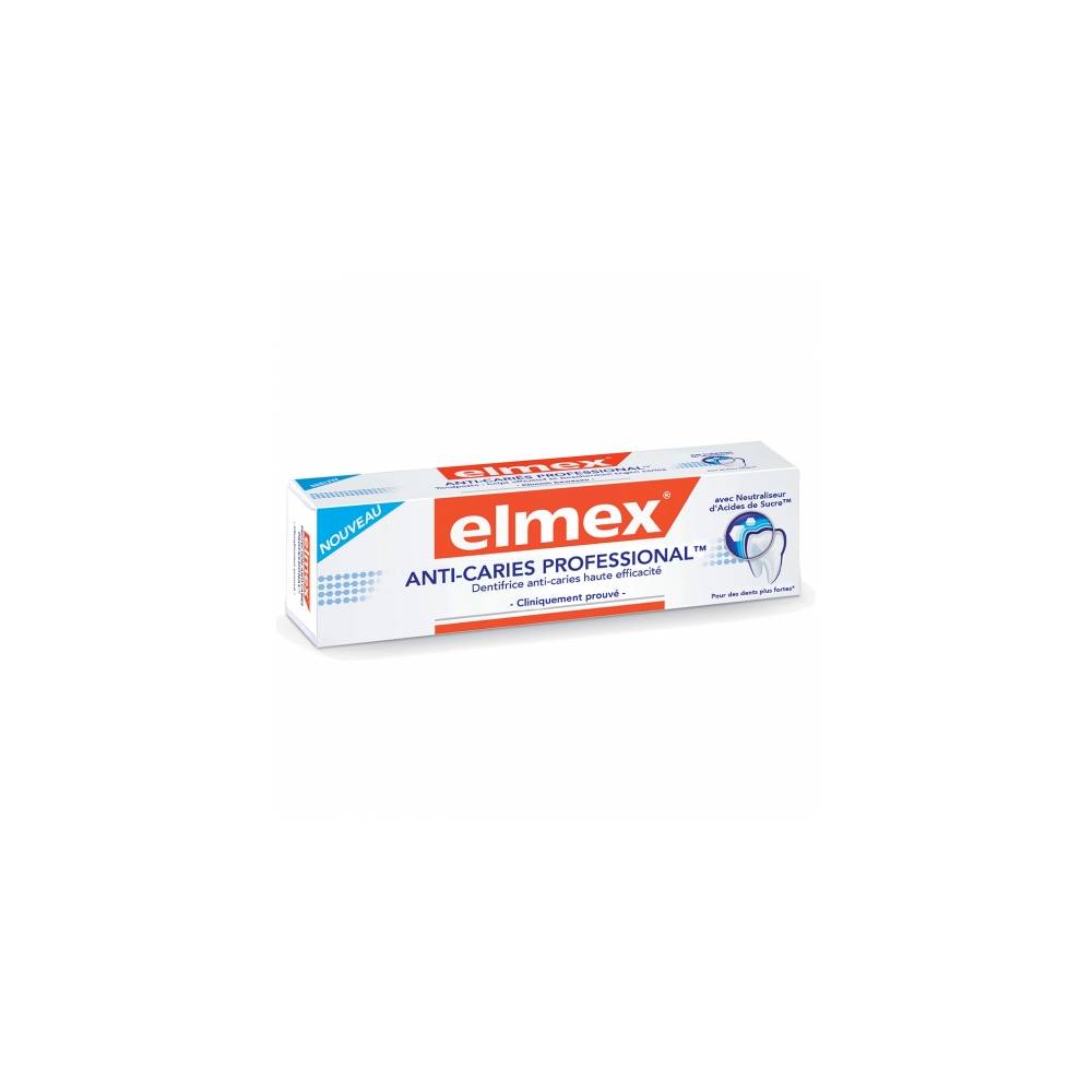 ELMEX DENTIFRICE ANTI CARIES PROFESSIONAL 75ML