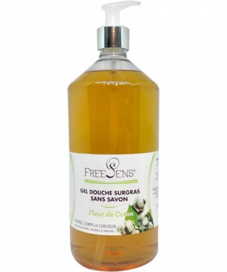 FREESENS GEL DCH SURGR SS SAVON FLEUR COTON 1L