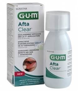 GUM AFTACLEAR BAIN DE BOUCHE(APHTE ET LESIONS) 120