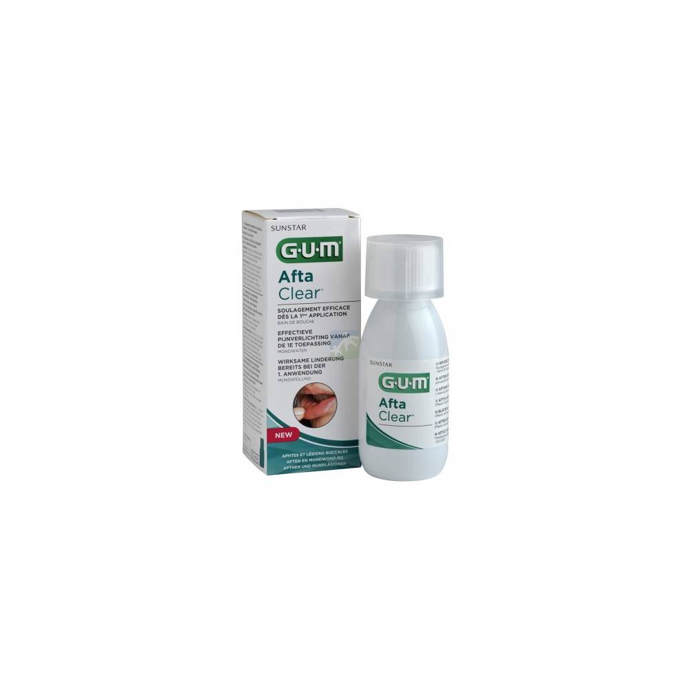 GUM AFTACLEAR BAIN DE BOUCHE(APHTE ET LESIONS) 120