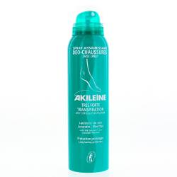 AKILEINE Spray Assainissant déo-chaussures Très forte transpiration 150ml