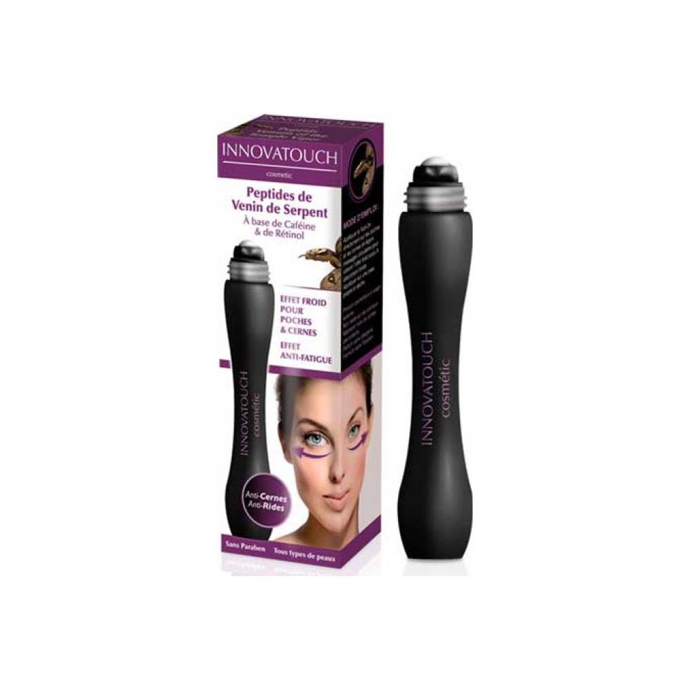 INNOVATOUCH Anti-cernes et poche yeux au Venin de serpent roll-on 15ml