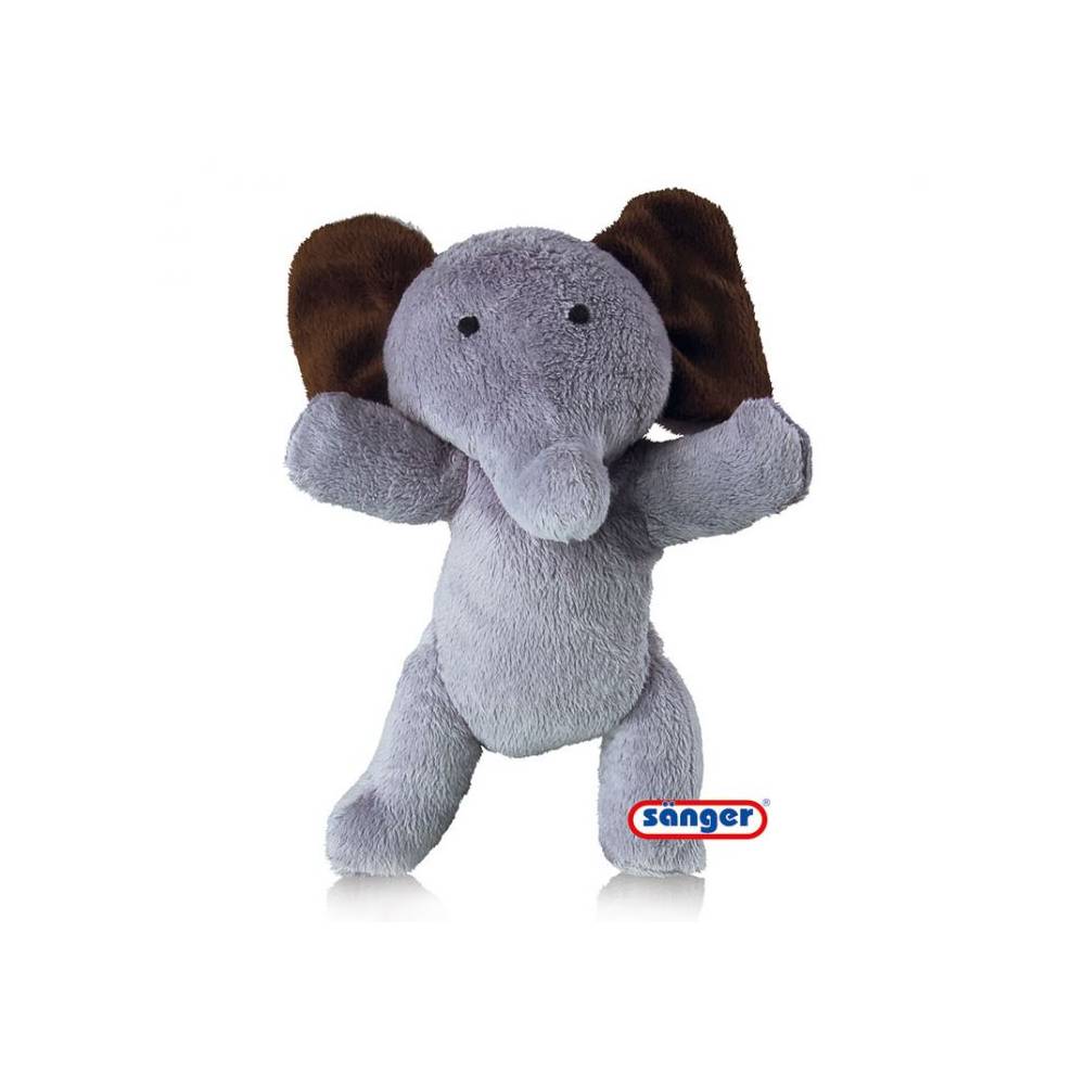 SANGER Coussin chauffant Zoo-Jumbo Elephant noyaux de cerise