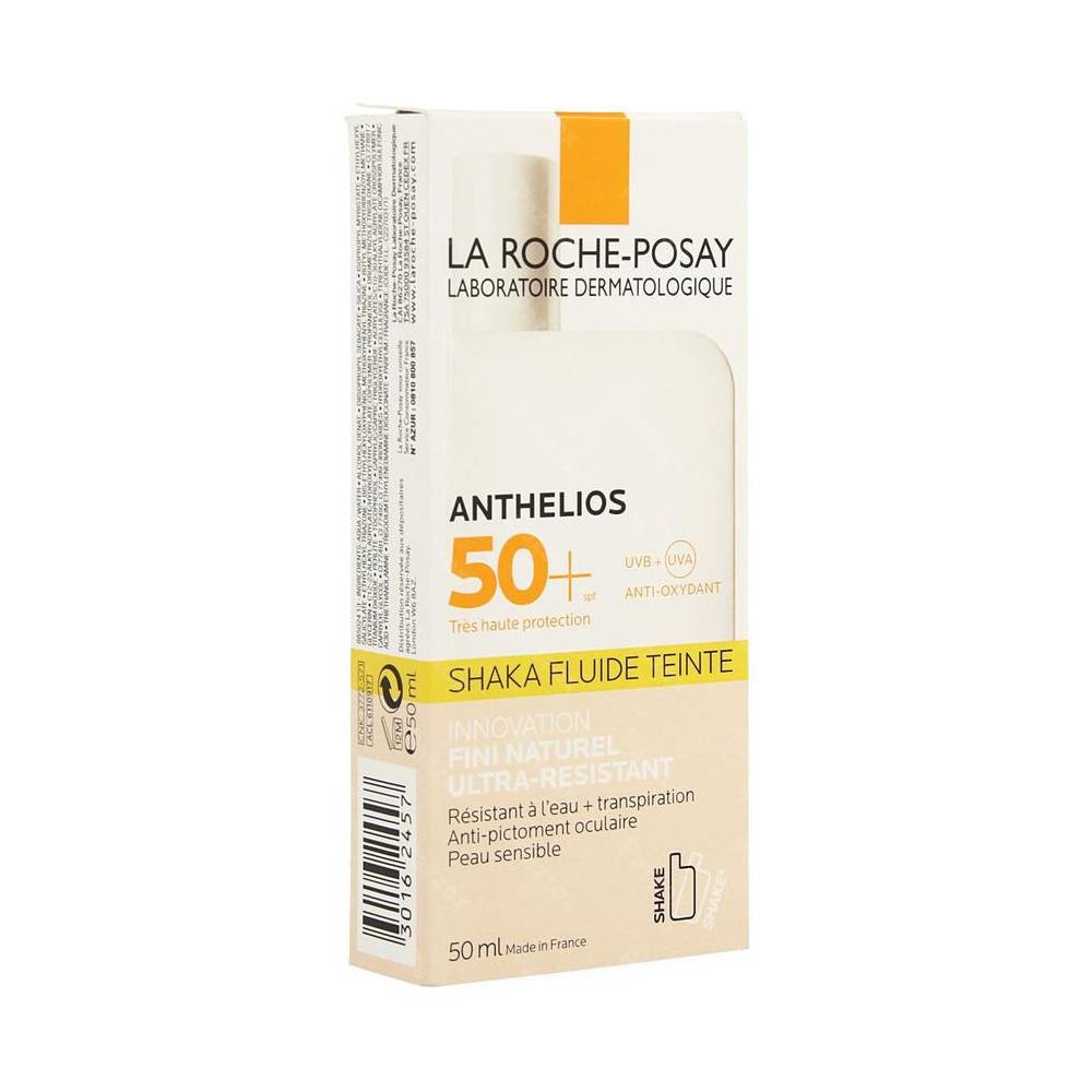 LRP ANTHELIOS 50+ SOL FLUIDE TEINTE 50ML