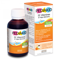 PEDIAKID 22 VIT OLIGO-E SP ABRIC OR ENF 125ML
